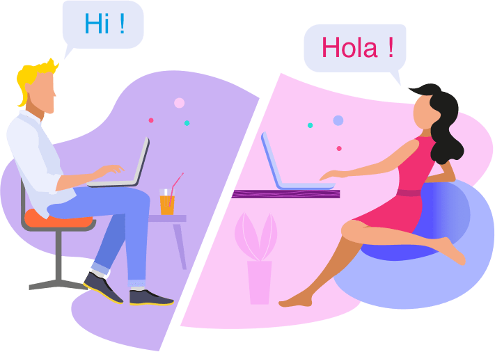 Jerk Hub Live online video conversations illustration